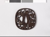 Tsuba with gourd vine