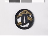 Tsuba with pine tree (EAX.10374)
