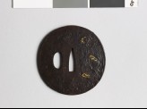 Tsuba with butterflies and plants (EAX.10410)