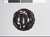 Tsuba with three heads of maize (EAX.10434)