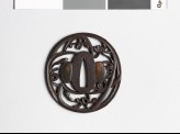 Tsuba with orchis plants (EAX.10440)