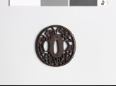 Tsuba with carnations (EAX.10443)