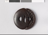 Tsuba in the form of awabi and clam shells