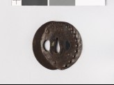 Tsuba in the form of awabi and clam shells