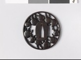 Tsuba with tama, or sacred jewels (EAX.10509)