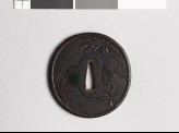 Tsuba with bamboo