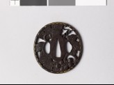 Tsuba with grape vine (EAX.10557)