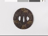 Tsuba with aoi, or hollyhock leaves (EAX.10642)