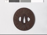 Tsuba with New Year straw rope (EAX.10651)