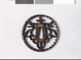 Tsuba with gosan-no-kiri, or paulownia leaves (EAX.10664)