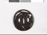 Tsuba with noshi, or auspicious abalone (EAX.10681)