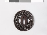 Tsuba with scrolling stems (EAX.10700)