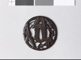 Tsuba with bamboo (EAX.10713)