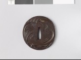 Tsuba with rooster (EAX.10745)