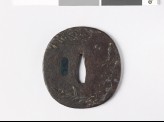 Tsuba with lake scene (EAX.10837)