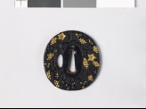 Tsuba with grape vine (EAX.10886)