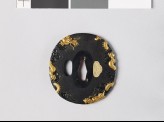 Tsuba with dragons