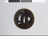 Tsuba in the form of two carp