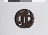 Tsuba in the form of two carp (EAX.11103)