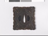 Tsuba with butterflies (EAX.11122)