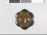 Hexagonal tsuba with palmettes (EAX.11146)