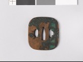 Tsuba with bamboo (EAX.11148)