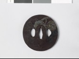 Tsuba with vine and squirrel (EAX.11183)