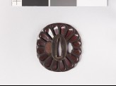 Tsuba with chrysanthemum florets (EAX.11190)