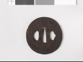 Tsuba with ware-ōgi, or broken folding fans (EAX.11203)