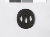 Tsuba with waves (EAX.11226)