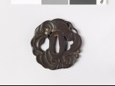 Tsuba in the form of leaves and berries