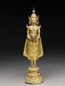 Figure of the Crowned Buddha with alms-bowl (EAX.2050)