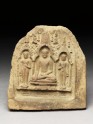 Votive plaque of the Buddha