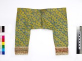 Child's trousers with floral pattern