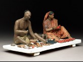 Model depicting cobblers at work