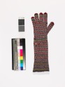 Long knitted glove