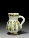 Jug with vegetal panels