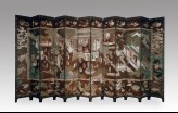 Coromandel screen with Chinese palace scene