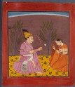 A prince and a lady, illustrating the musical mode Kusuma Raga