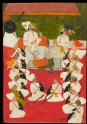 Rathor noblemen in durbar