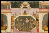 Maharaja Vijai Singh bathes with his ladies (LI118.19)