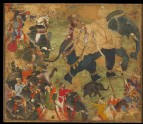 A prince riding an elephant in procession (LI118.26)