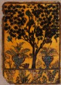 Book cover with tree, birds, and insects