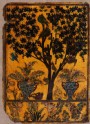 Book cover with tree, birds, and insects (LI118.63)