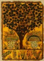 Book cover with tree, birds, and insects (LI118.64)