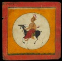 The moon god, illustrating the musical mode Raga Chandra