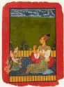 Maharaja Medini Pal smoking a hookah (LI118.90)