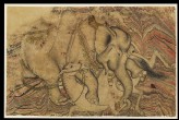 Enraged elephant attacking a horse (LI118.91)