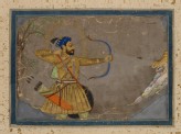 Sultan Ali Adil Shah II hunting a tiger