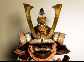 Helmet from a samurai’s ceremonial suit of armour